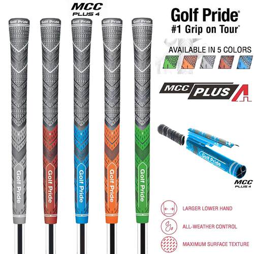 高尔夫球杆握把MCC Plus4半棉线半橡胶防滑耐磨握把铁杆木杆通用