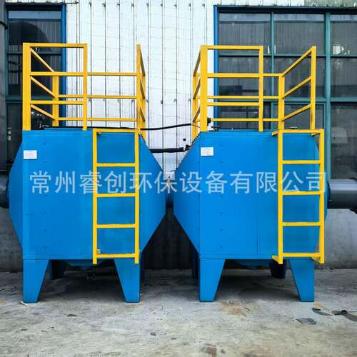 二级活性炭吸附箱工业塑料行业二级活性炭吸附装置工业环保吸附箱