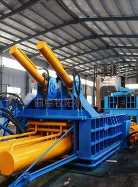 Y81-500大型金属液压压块机废旧钢丝液压压块机汽车钣金压块机