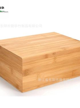 热款带盖收盒天然盒可重复使，UWD家庭纳竹收纳木制用纪念品盒