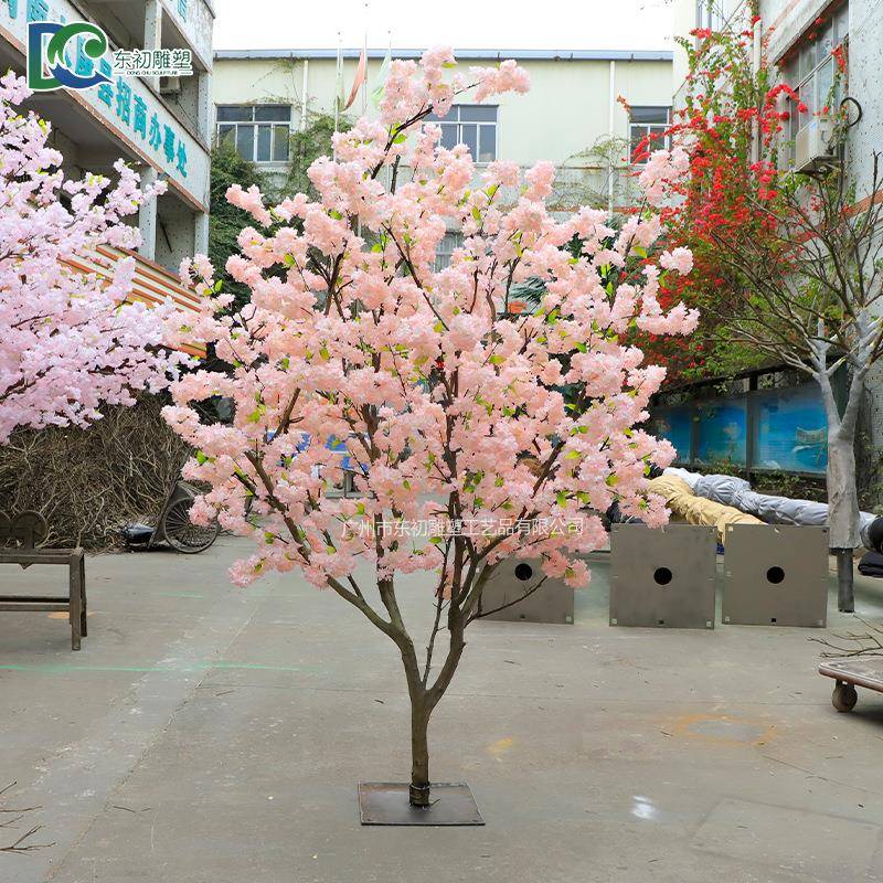 仿真樱花树影楼场景布置仿真樱花景观婚庆装饰影视道具摆件