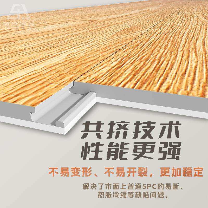 spc石塑地板家用加厚室内新款木地板自己铺卡扣式石晶pvc锁扣地板
