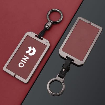 适用蔚来卡片钥匙套ES6汽车ET5T合金EC6男nfc卡片套ES8高档壳包扣