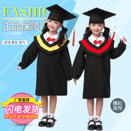 幼儿园博士服毕业儿童小学生学士服拍照男女礼服套装毕业服大小班