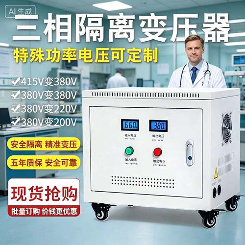 415V380变220v转200伏三相干式隔离伺服变压器10/20/40/50/100KVA