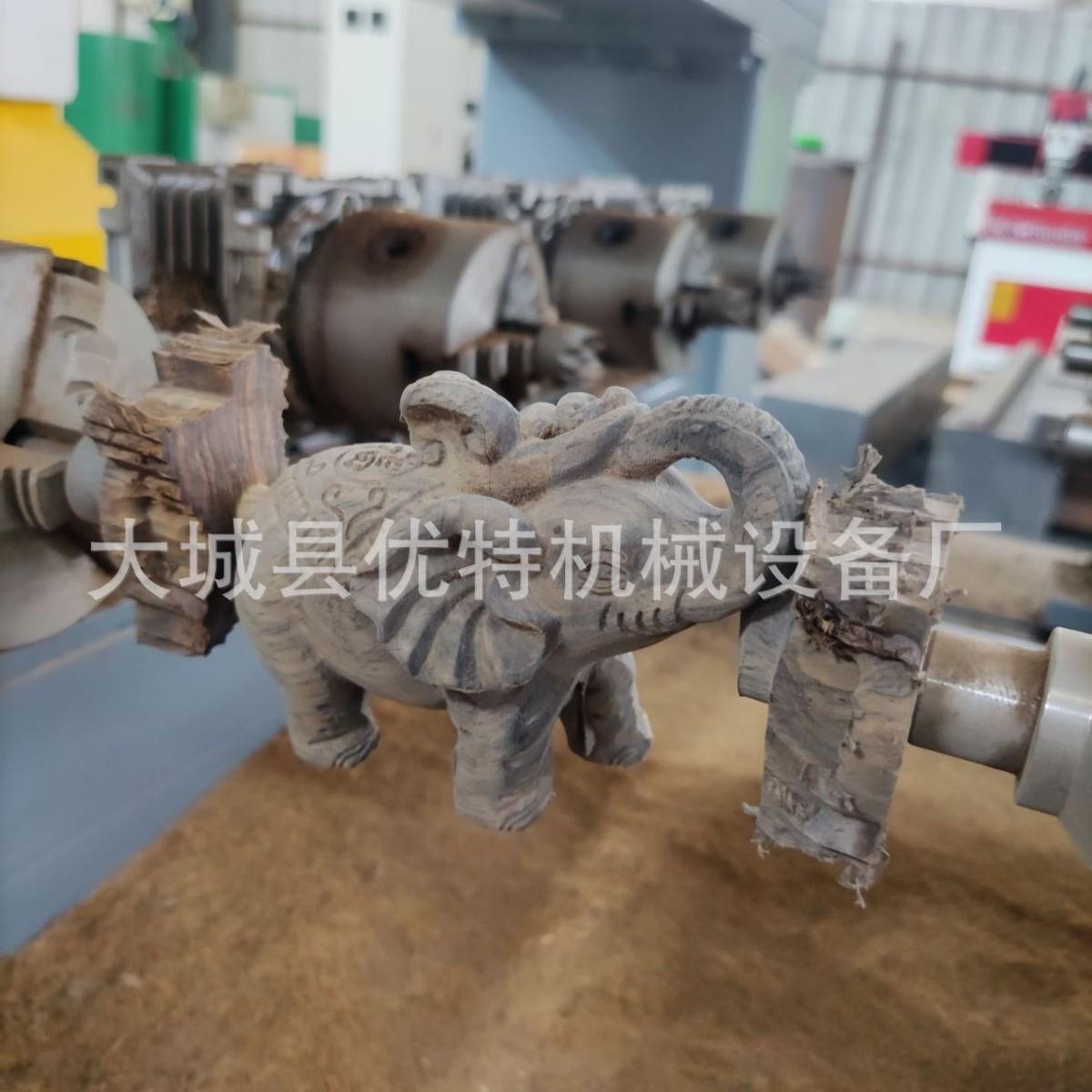 小型四轴四联动数控雕刻机工艺品摆件弹弓数控雕刻机