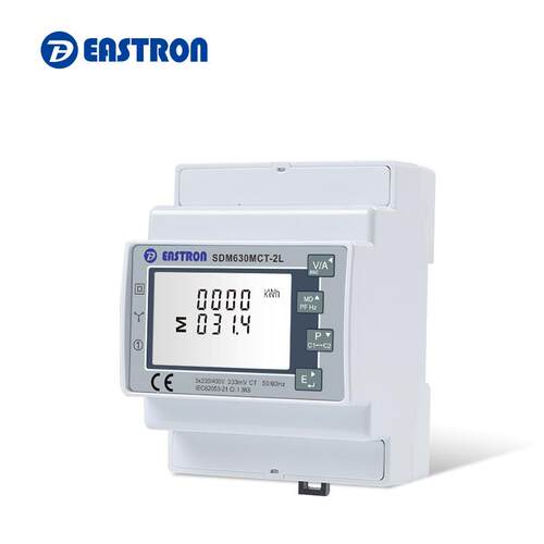 东鸿SDM630MCT-2L三相多功能电表 两路计量 RJ12式互感器接入