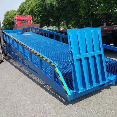 苏州移动集装箱卸车平台卸货8吨10吨叉车物流月台高效设备升降