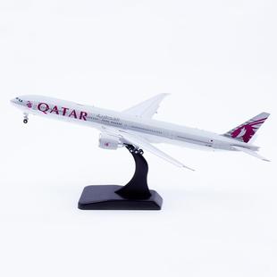 JC Wings 1:400 卡塔尔航空 波音B777 A7-BEE 襟翼 合金 飞机模型