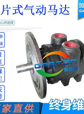 GASTON加斯顿大功率高转速防爆气动马达AMV9叶片式气动马达厂家