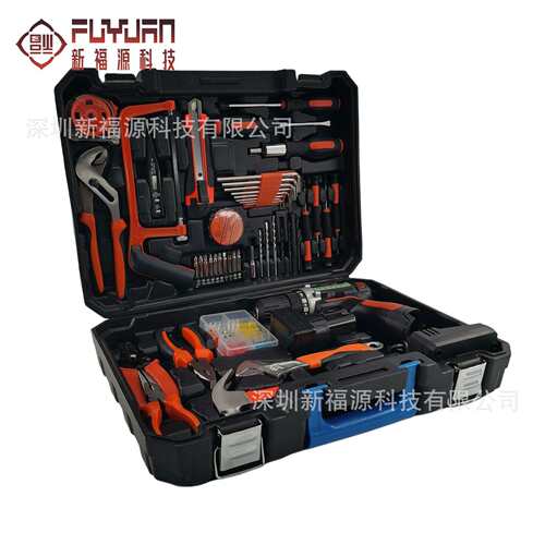 112件套手动五金工具套装 木工电动工具家用套装组合锂电工具套装
