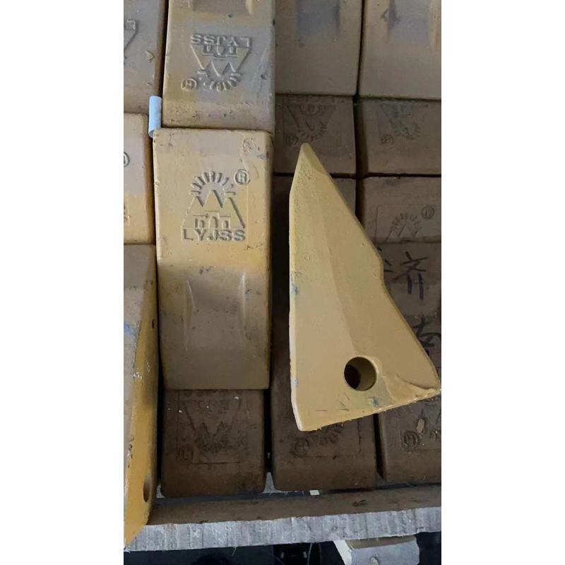 山工660装载机铲车配件 斗齿 齿套 洛阳钢锋锰钢齿套