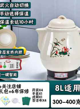 高档养全自动大容家用宿舍熬煮壶药罐量中医药房中药壶生中医电煎