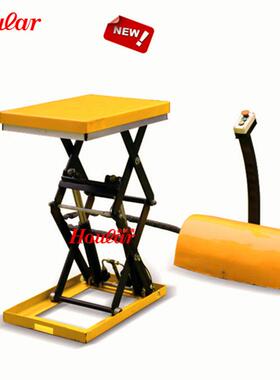 专业生产MJ-P500双剪电动液压升降台小型升降平台迷你型升降机