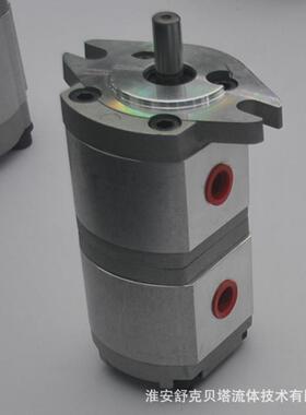 CBN550-550左花键系列双联齿轮泵