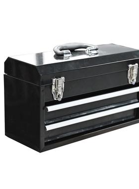 爆工款两抽铁皮工具收收62328纳箱汽修具箱纳箱