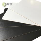 广东华源厂家装 饰画相背板厂家色框木背板黑色白纹贴纸镜背子板密