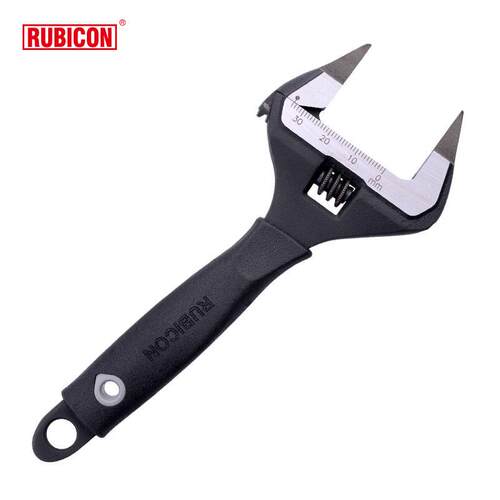 RUBICON罗宾汉带刻度轻薄大开口扳手 活动扳手 RBV-006T