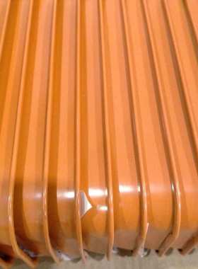 方形螺丝批金属放置盘 橙色配套磁力零件托盘 4S店保养专用吸力碗