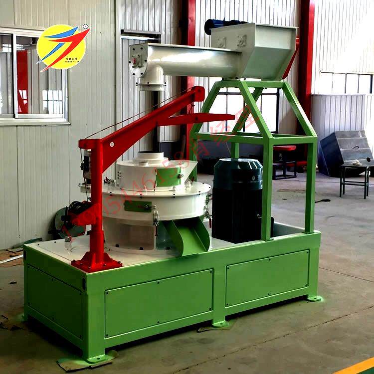 向日葵深加工设备 秸秆机 立式环模750型柠条机价格厂家