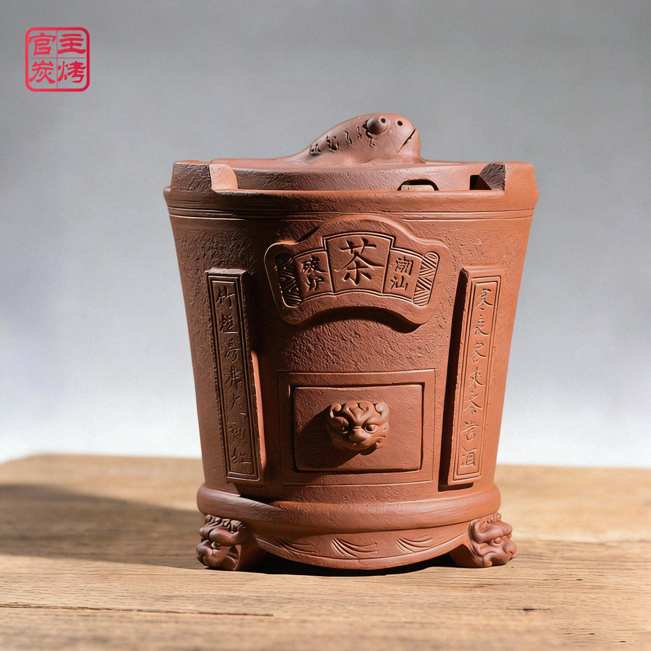 碳炉烧炭炉手工红泥炉风炉小火炉木炭核桃炭煮茶器家用烧水煮茶炉