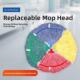 嘉力来分色拖把头棉线拖把更换头医院拖把头湿拖把