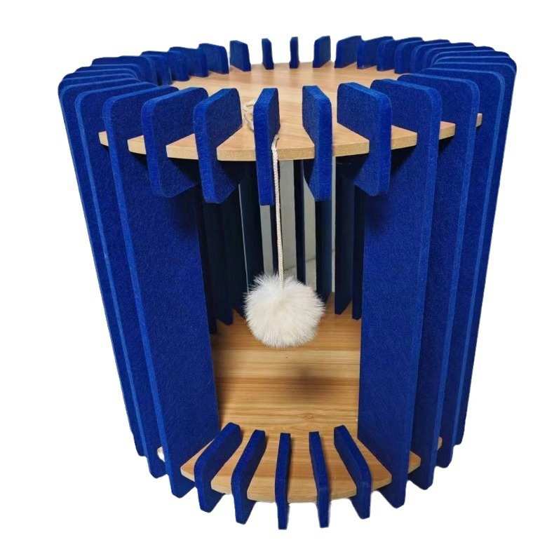 个性猫窝毛毡猫窝莲花座猫窝四季通用猫窝货源