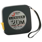 捷科SPL10 卷尺高精度盒尺距离测量加厚耐磨 10钢卷尺测量工具盒式