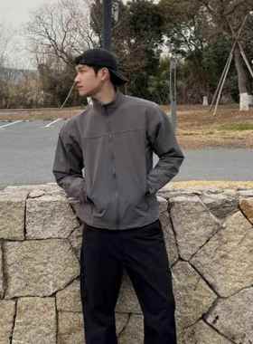 AUTICUP美式军鸟leaf显壮健身宽松三防软壳夹克冲锋衣立领鸟家男