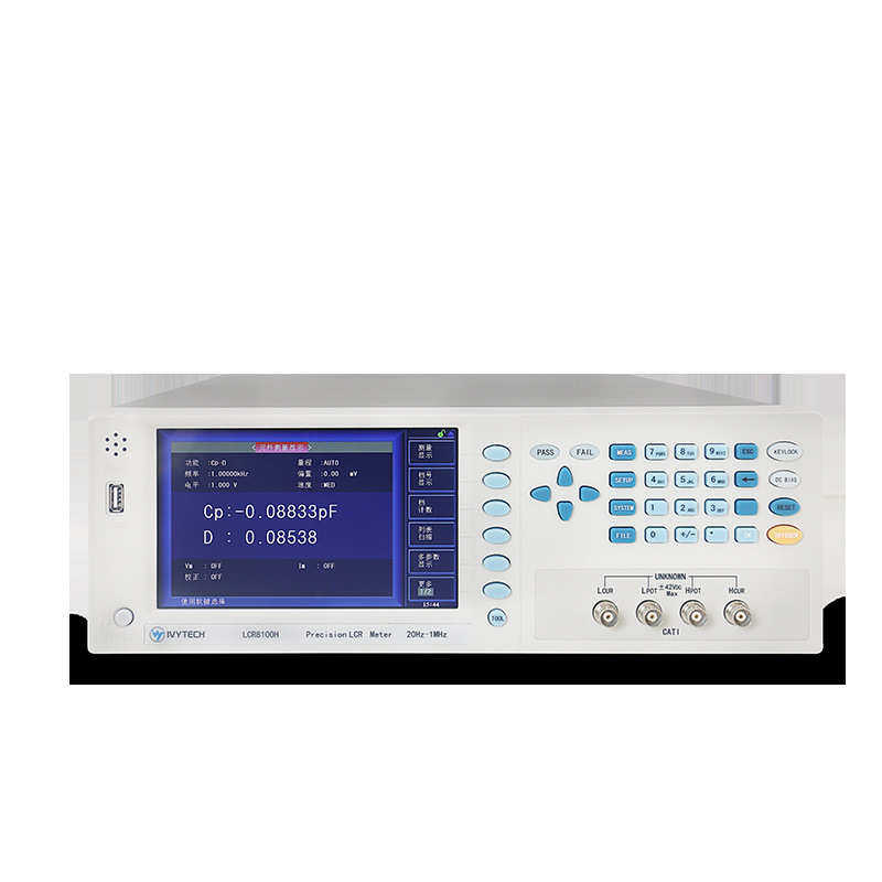 频电桥-点连续 数字 泰lcr8100h 维艾高精度20hz1mhz科