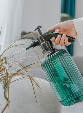 罗马柱浇花喷壶气压式雾化水柱调节浇水壶植物小型洒水壶品质货源