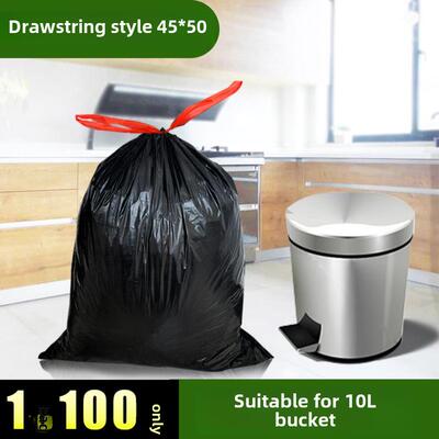 Garbage bags portable kitchen large trash can plastic bag