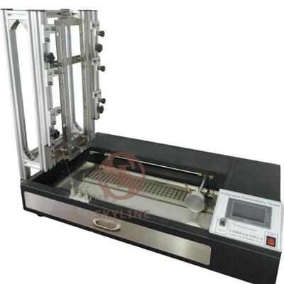 表面闪烁燃烧测试仪/BS5438纺织品垂直数显智能智能检测设备