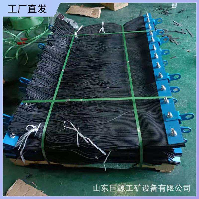 耐磨阻燃橡胶挡尘帘阻燃抗静电防煤帘厂家直供橡胶挡煤帘