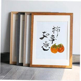 Creative wood solid photo picture frame 24inches