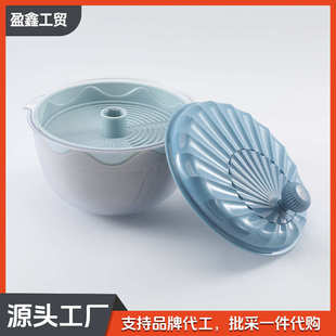 家用蔬菜沙拉甩干机手动脱水器洗菜盆创意厨房水果快速甩水沥水篮