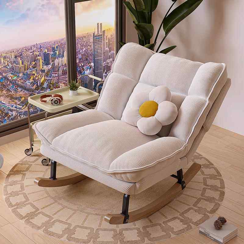 懒人摇摇椅沙发坐睡两用成人躺椅大人2025新款家用阳台休闲逍遥椅