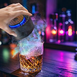 套电动鸡酒尾熏烟机调酒组合熏烟器便携式家庭派TP-20对聚会调酒