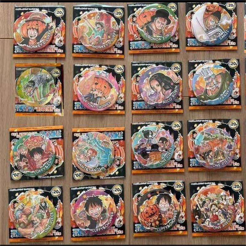日谷散货 海贼王js秋日祭原画吧唧 索隆路飞山治罗宾乔巴 赠原袋