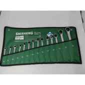 高档快速梅花开口 棘轮扳手自具动72齿632汽修专用机修2整套工双