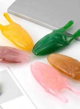 树脂小虫形两刮痧板全身筋叉疏通经络刮痧片脸部刮痧板面部鼻刮器