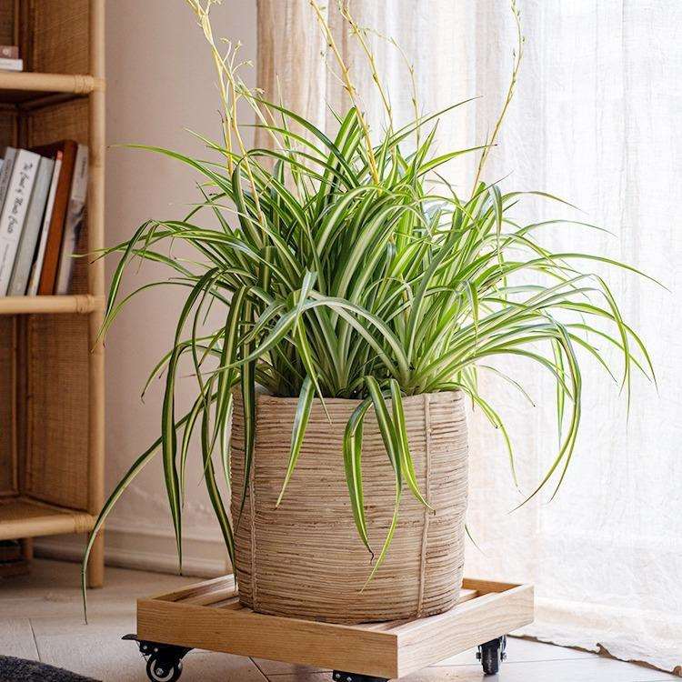 仿藤编花盆花篮水泥花器特大绿植盆器装饰套盆阳台花园