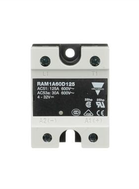 RAM1A60D125假冒必究A125可控硅覆铜技术DCB单相固态继电器125Z