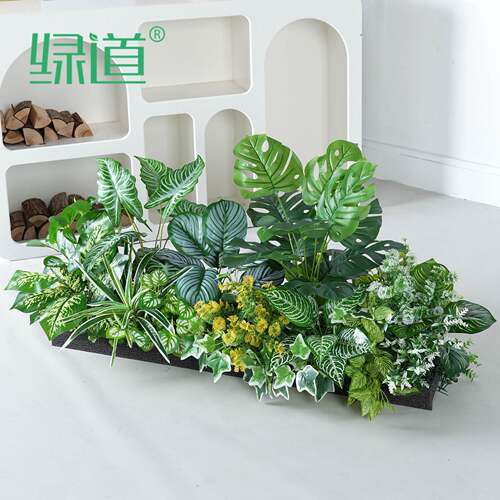 【HC7-AT】仿真绿HC-AT7植花造景组合橱阳台景观布置植物窗仿真装