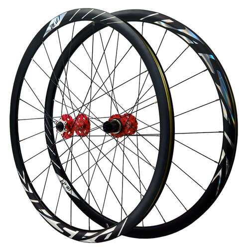 700C碟刹公路PASAK越野公路自行车轮组29寸30MM铝圈HG MS XD 12速