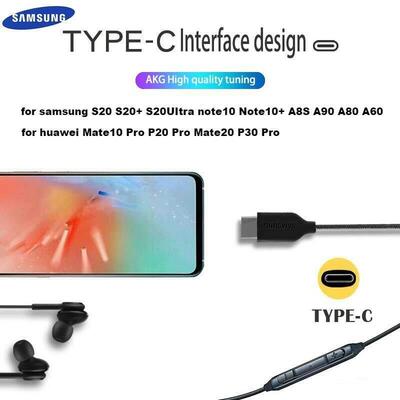 Samsung Earphones EO IG955 AKG Headset In ear 3.5mm/Type c