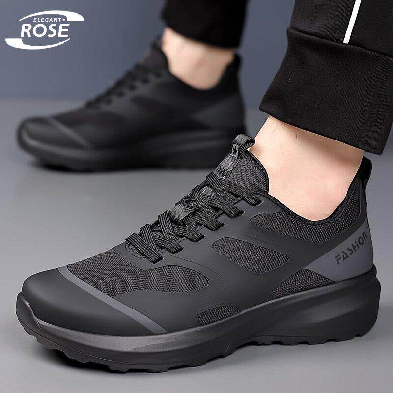 ELEGANT ROSE 男鞋春季新款户外软底轻便网面透气休闲运动潮鞋