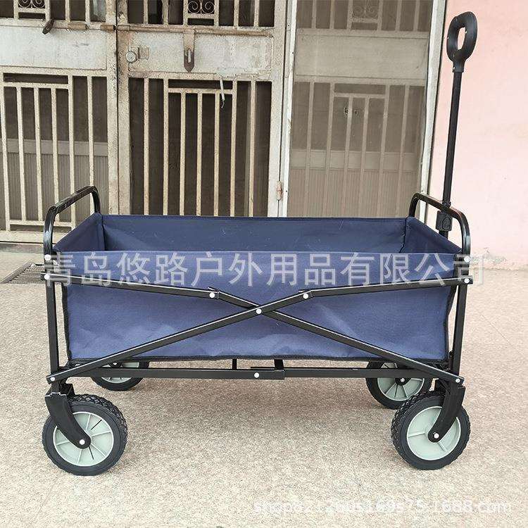 耐用户外露营推车全地形儿童推车摆摊折叠车野餐营地车悠路6011