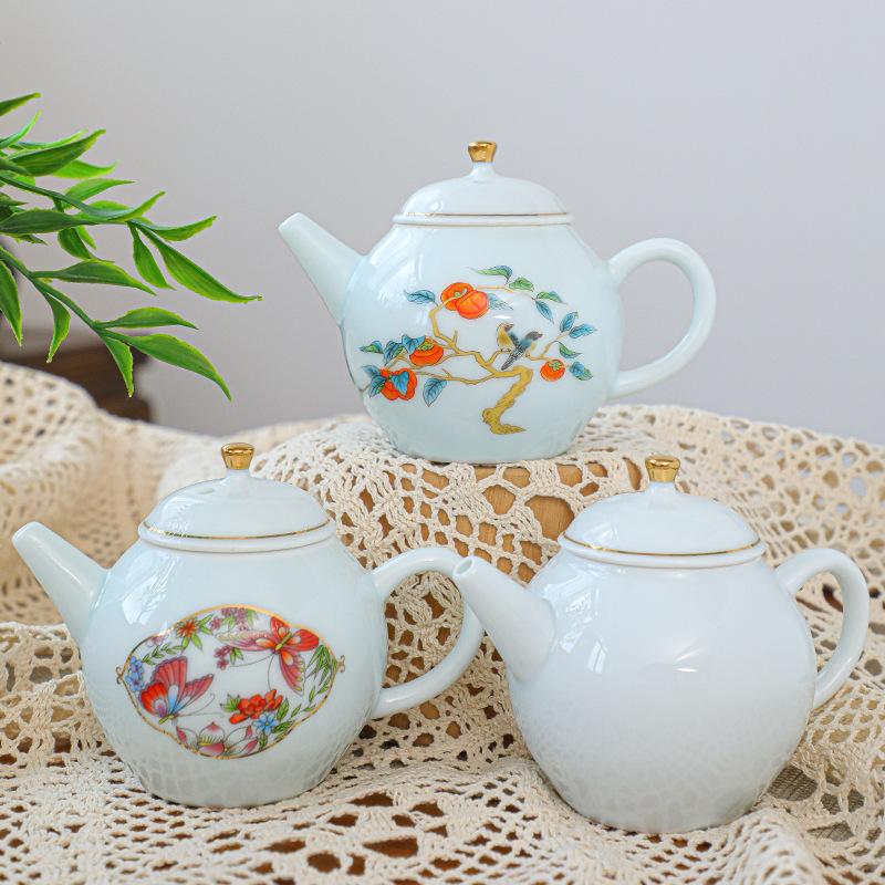 容量德化陶瓷大号茶碗茶壶茶壶
