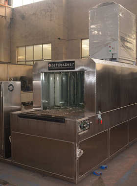 QXLT800-Ⅱ工业高压喷淋式清洗机除油不锈钢网带输送零部件清洗机